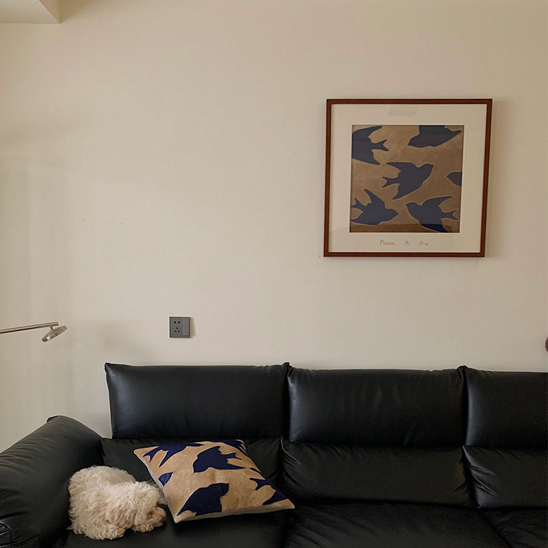 中古风燕子艺术复古客厅沙发背景墙装饰挂画小众现代卧室美式壁画,淘宝优惠券,粉丝福利购,淘宝优惠卷