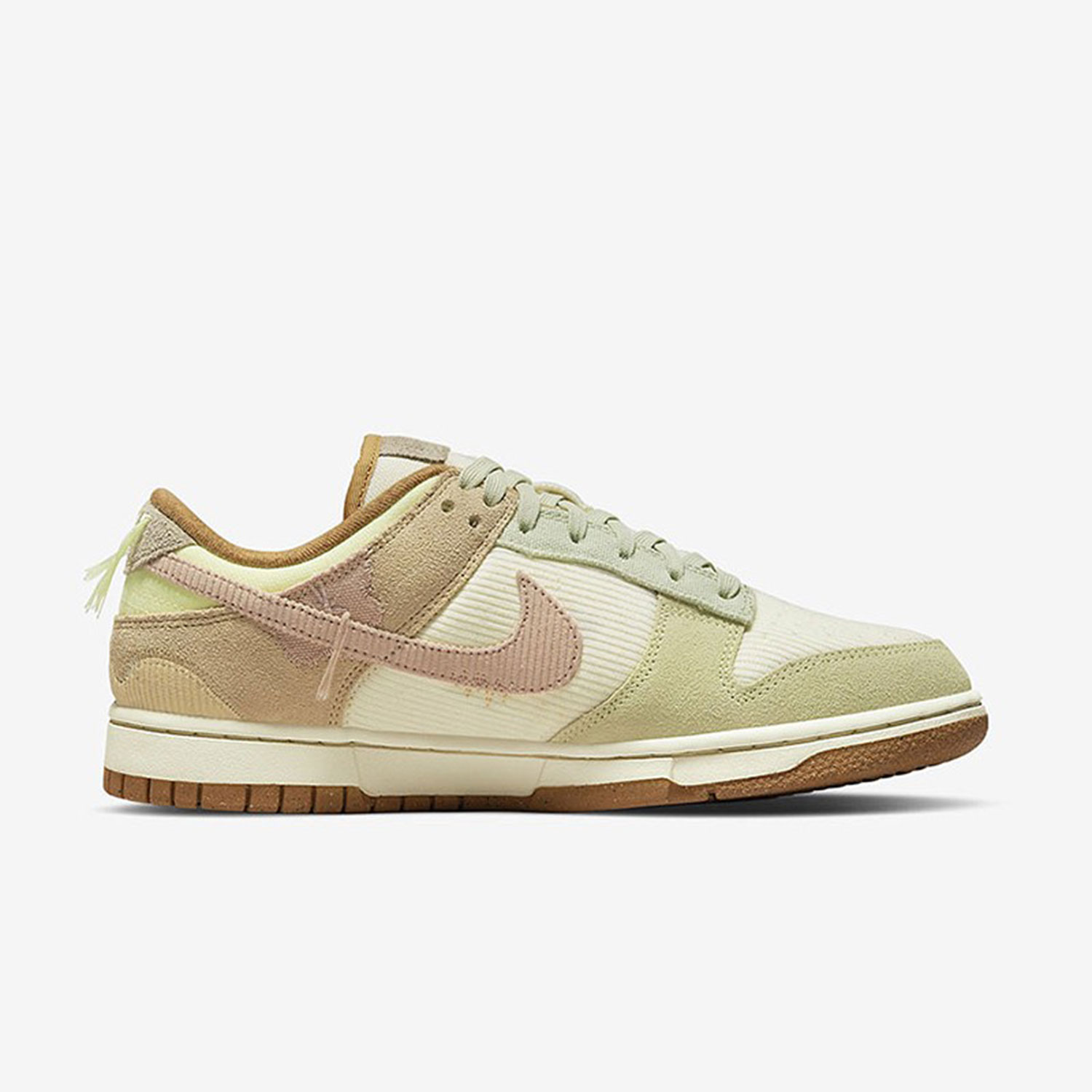 Nike/耐克正品Dunk Low 女子复古低帮休闲板鞋 DQ5076-121 - 图0