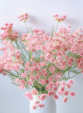 仿真蕾丝花手工花材配草