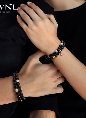 AWNL霖奈北欧M陨石努米特手链