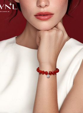 AWNL赤焰扶摇天马红玛瑙手链女款