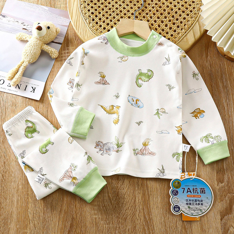宝宝秋衣套装纯棉春秋睡衣儿童内衣婴儿衣服男童秋裤女童全棉保暖,淘宝优惠券,粉丝福利购,淘宝优惠卷