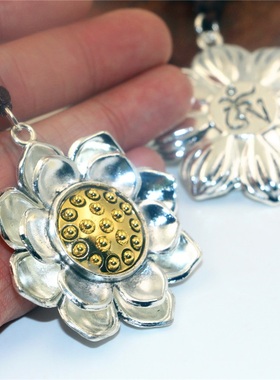 西藏特色金属吊坠挂件情侣饰品