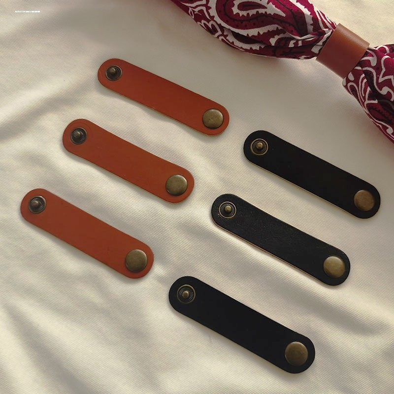 方巾扣美式复古vintage丝巾扣头层牛皮领巾扣配件 细长条围巾扣子,淘宝优惠券,粉丝福利购,淘宝优惠卷
