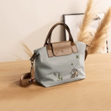 Летняя сумка через плечо, вместительный и большой нейлоновый тканевый мешок, сумка на одно плечо