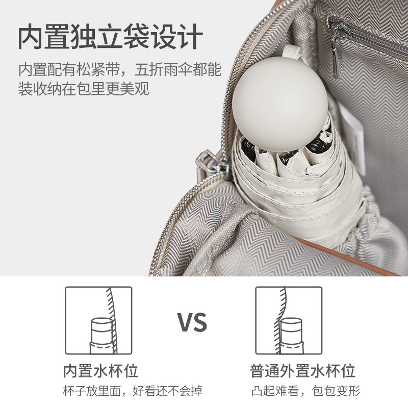 leff旅行女士牛津帆布2023双肩包 leff双肩背包