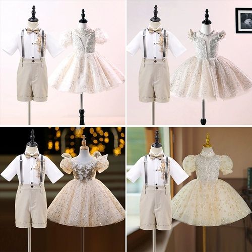 Детский костюм мальчика цветочника для раннего возраста для школьников