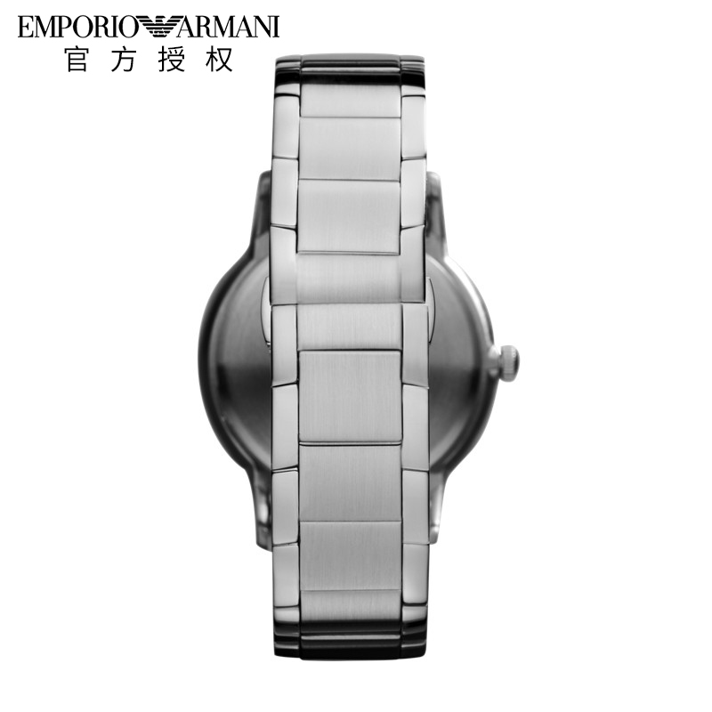 Emporio Armani阿玛尼手表 春季新款商务简约石英钢带男表AR11181