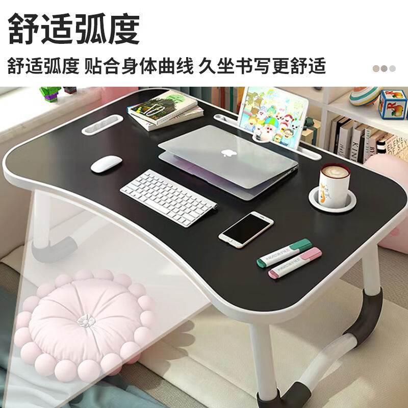 西藏包邮床上电脑桌床上书桌电脑桌可折叠桌床上桌宿舍学习小桌子