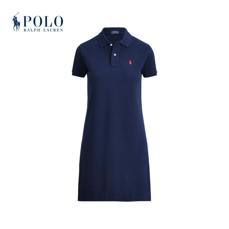 Ralph Lauren/拉夫劳伦女装经典款网布Polo连衣裙RL21419-图0