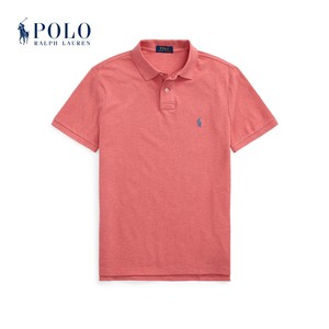 【礼物】Ralph Lauren/拉夫劳伦男女同款 24春定制修身版棉Polo衫