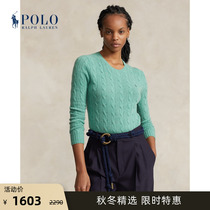 Ralph Lauren Rav Lauren Womens dress 23 autumn work-up version gnitwear knitted sweaters RL24922