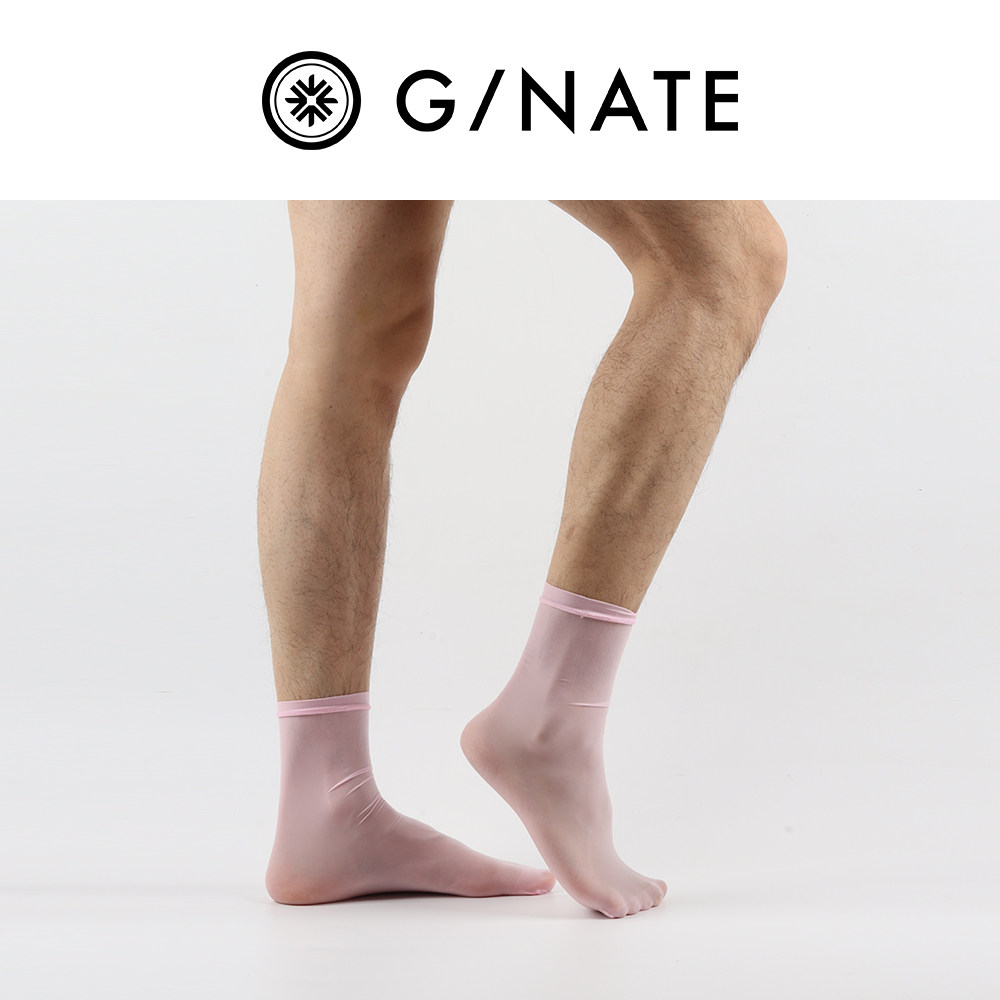 及图3双袜子男短袜ick丝袜油亮薄款中筒防臭商务夏季粉色冰丝男袜,淘宝优惠券,粉丝福利购,淘宝优惠卷