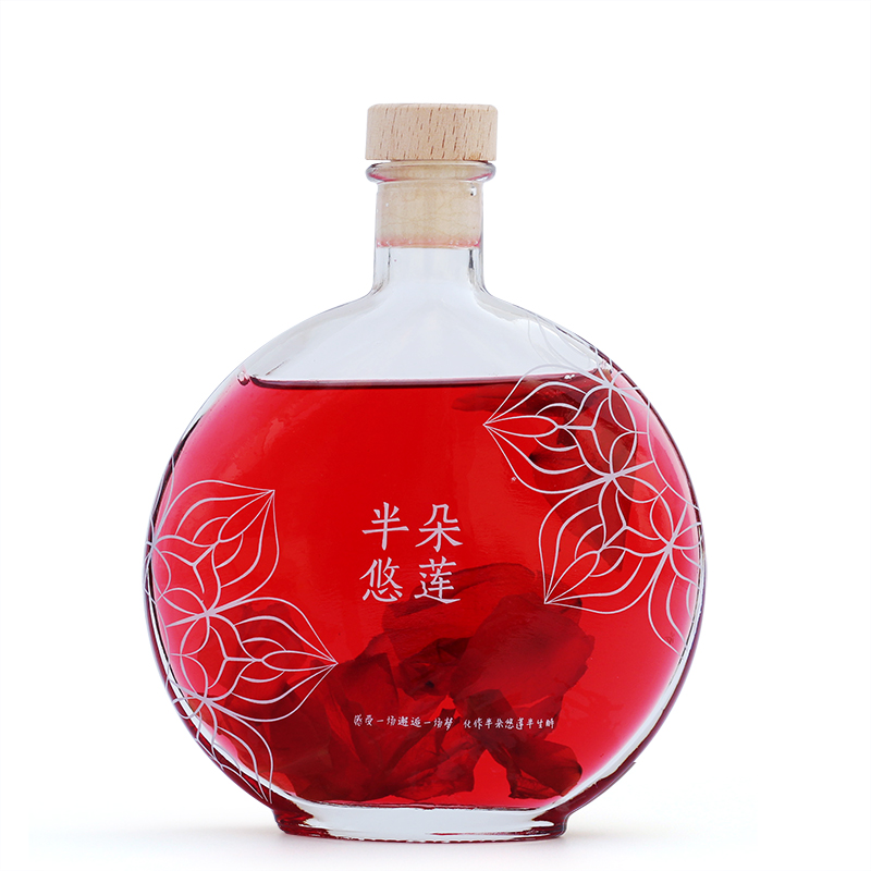 第2件减10元/送酒杯半朵悠莲酒坊10度桃子花果酒荔枝酒微醺低度 - 图3