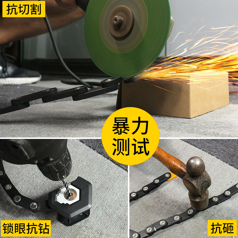 anti angle grinder bike lock