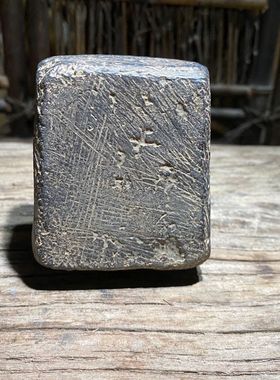 仿古民俗小狮子茶宠古风创意摆件文房镇纸。石头复古石雕中式老款