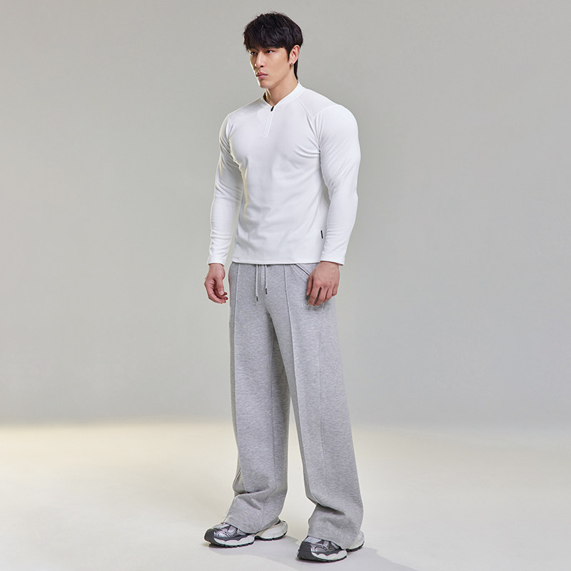 MUSCLEDOG肌肉狗 春秋空气层宽松阔腿休闲裤健身训练运动长裤男潮,淘宝优惠券,粉丝福利购,淘宝优惠卷