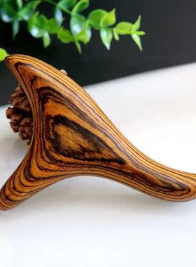 牧雅轩实木三角雀足底穴位按摩器