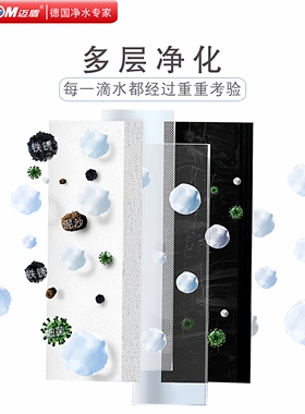 迈盾史帝夫可清洗陶瓷活性炭滤芯
