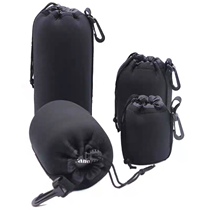 Single Counter Camera Lens Bag Lens Bag Thickened Shockproof Lens Barrel Protective Sleeve Lens Protection Bag Containing Bag