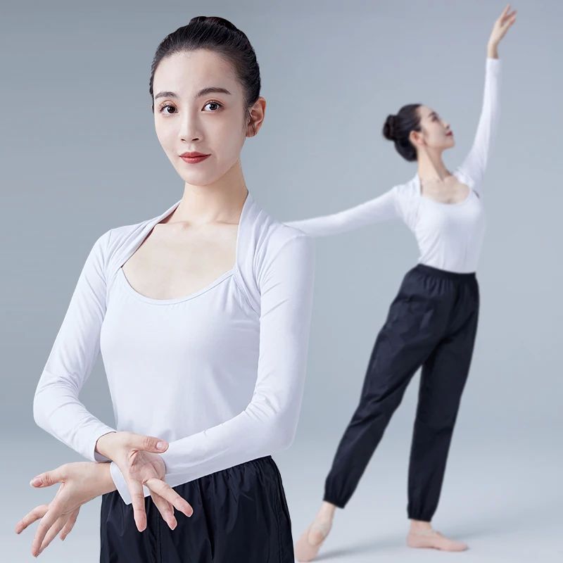 Women Ballet Short Dance Waistcoat Adults Teen Ballet Tops W - 图2