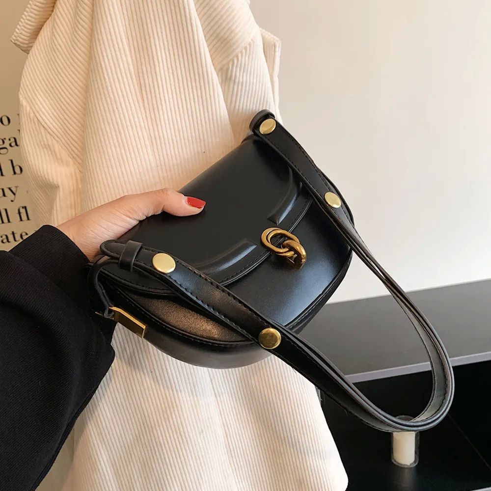 Toptrends Saddle Small Crossbody Bags For Women 2024 nd Desi - 图2