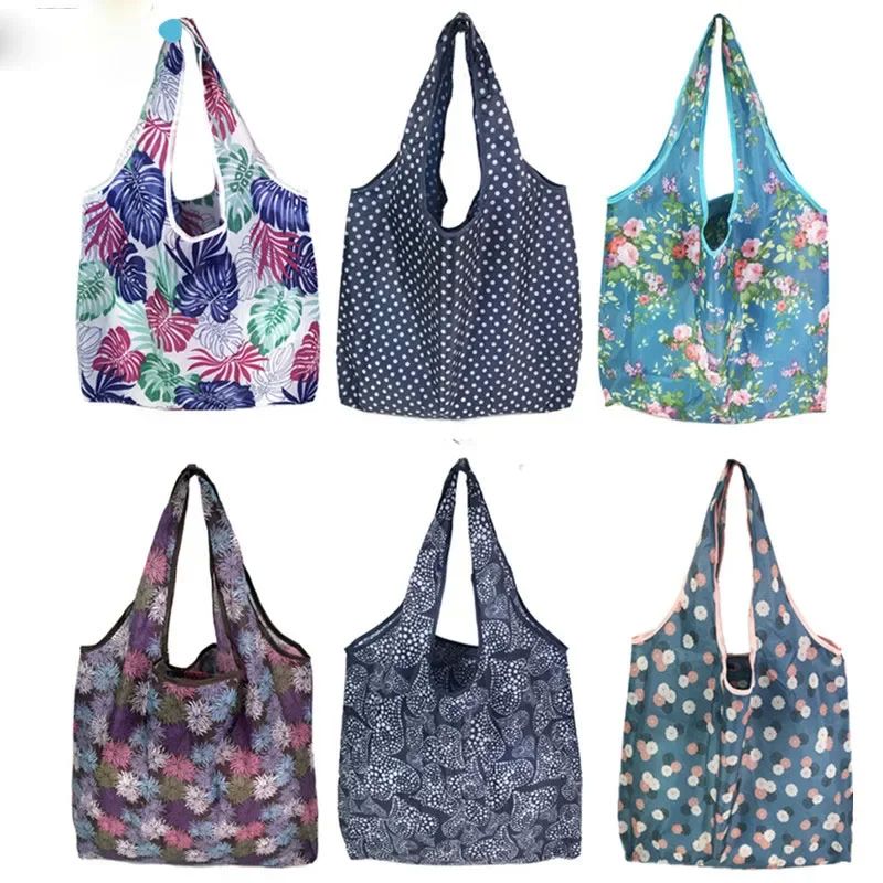 Foldable Large Shopping Storage Bags for Groceries Recyclabl - 图3