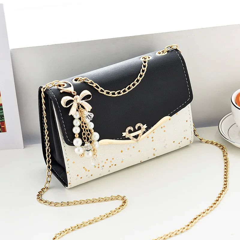 Rhinestone Handbag for Women Bag Diamonds Shoulder Bag Purse - 图0