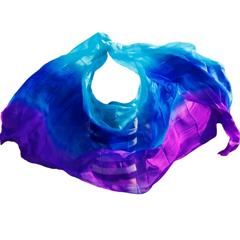 1pc Promotion Hot Selling Belly Dance Silk Veil Adult Childr - 图2