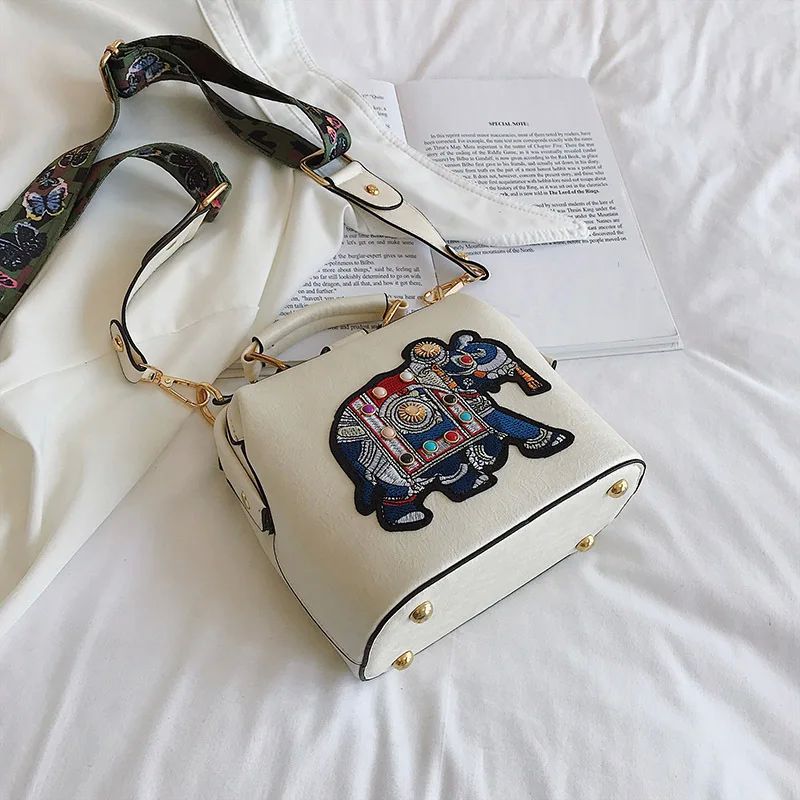 Designer Luxury Handbags Crossbody Bags Elephant Embroidered - 图2