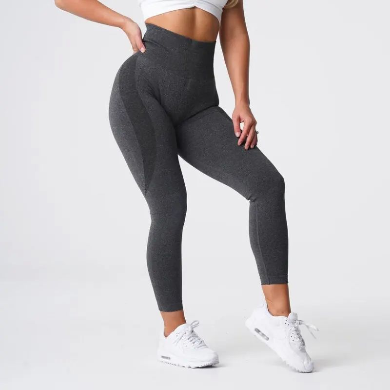 Butt Lift Sports Yoga Pants Leggings Smile Contour Women Hig - 图0