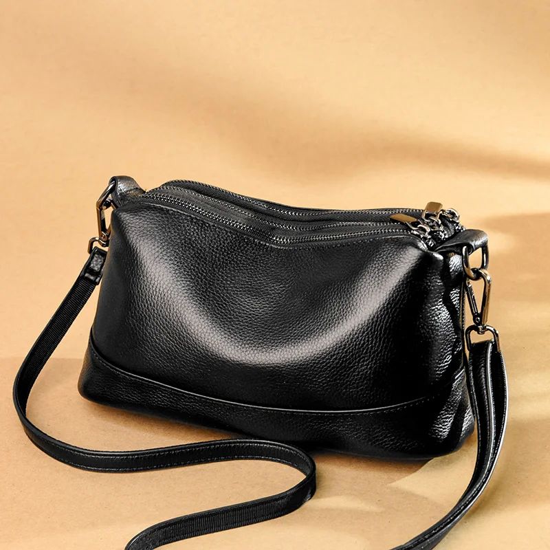 New Fashion Women Genuine Leather Handbags Women's bags Desi - 图0