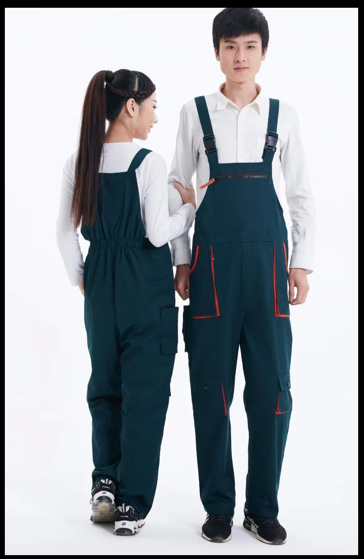 Work Overalls Uniform Men Working Coverall Welding Suit Car-图3