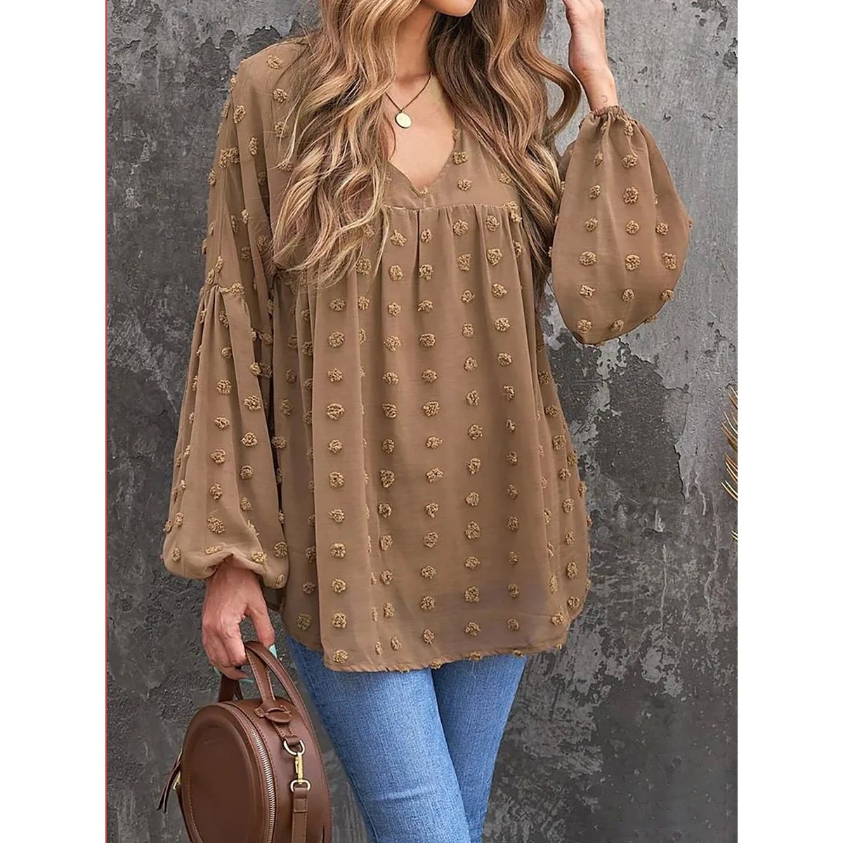 Mugen Plus Size Blouse V-Neck Summer Plus Size Women Clothin - 图2