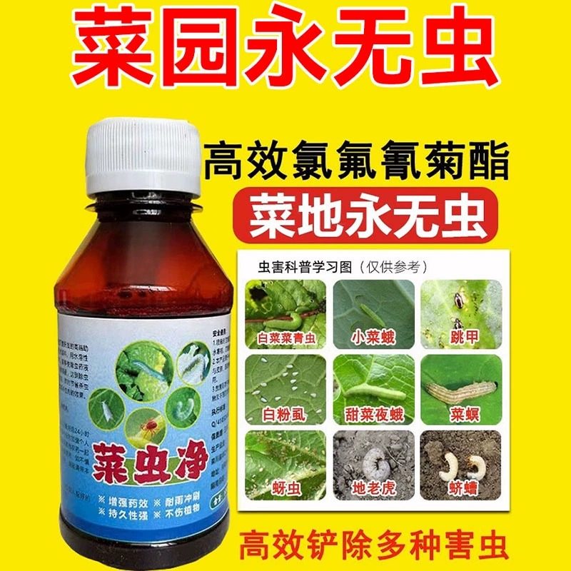 蔬菜杀虫剂无毒菜园果园专用蚜虫小菜蛾菜青虫地老虎白粉虱百虫清,淘宝优惠券,粉丝福利购,淘宝优惠卷