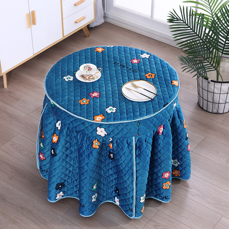 新款定制圆形加绒加厚烤火罩子冬季电炉罩套家用,淘宝优惠券,粉丝福利购,淘宝优惠卷