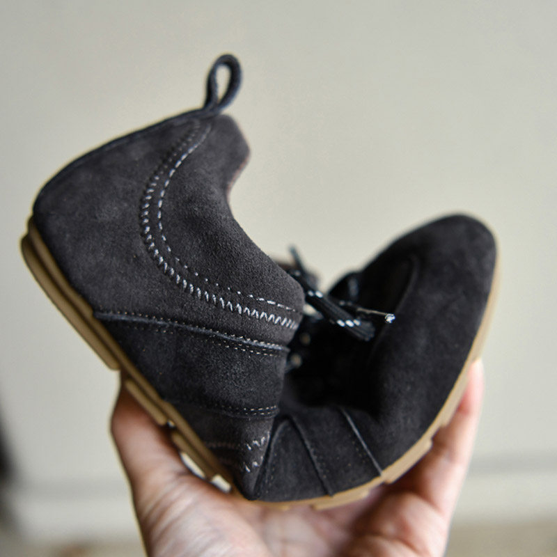 巨软~复古灰色磨砂皮休闲德训鞋女时尚运动鞋深口系带单鞋平底鞋,淘宝优惠券,粉丝福利购,淘宝优惠卷