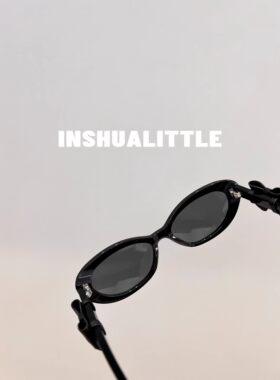 26s新款蝴蝶结字母墨镜太阳眼镜