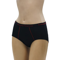 House of Yieshew Men and women in the middle waist Modale pure color lovers ice silk fashion comfortable and breathable Jane approximately flat corner pants head