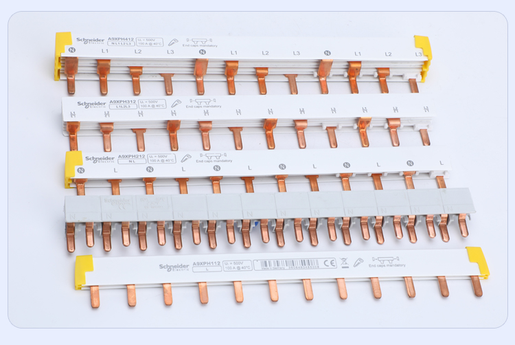 原装施耐德汇流排A9XPH112/212/312/324/412/424/A9XPC612/24 M04 - 图0