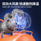 Dongcheng 1480w40L oil-free bass air compressor