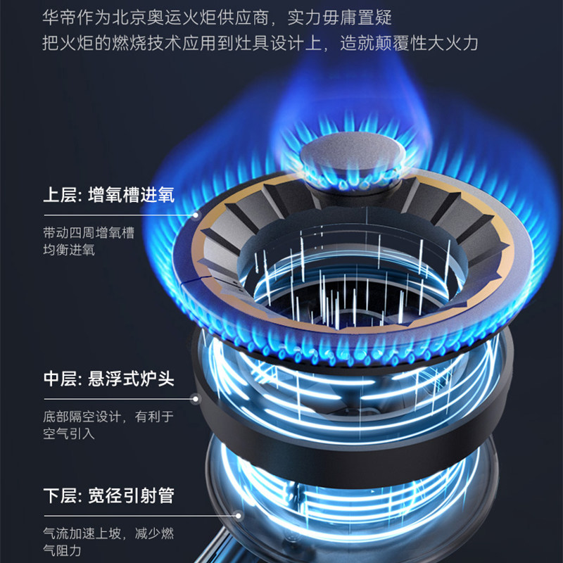华帝燃气灶双灶家用10075B煤气灶双灶天然气炉灶台液化气灶嵌入式_虎窝淘