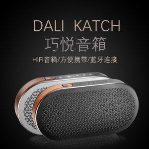 DALI达尼KATCH丹麦高音质无线蓝牙音箱便携式户外HiFi低音炮音响