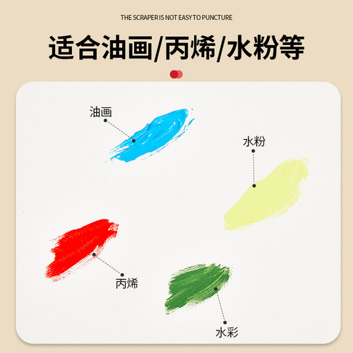 油画框大尺寸定制带框油画布雨露麻亚麻实木油画画框丙烯细纹画布 - 图3