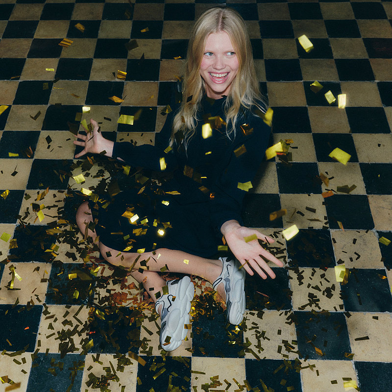 【博主同款】Camper看步女鞋Karst新款银色休闲玛丽珍鞋平底单鞋,淘宝优惠券,粉丝福利购,淘宝优惠卷