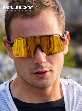 RUDY PROJECT璐迪骑行眼镜半框运动风镜UTMB联名款SPINSHIELD PRO