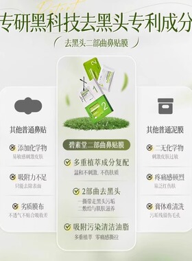 去黑头深层清洁收缩鼻贴