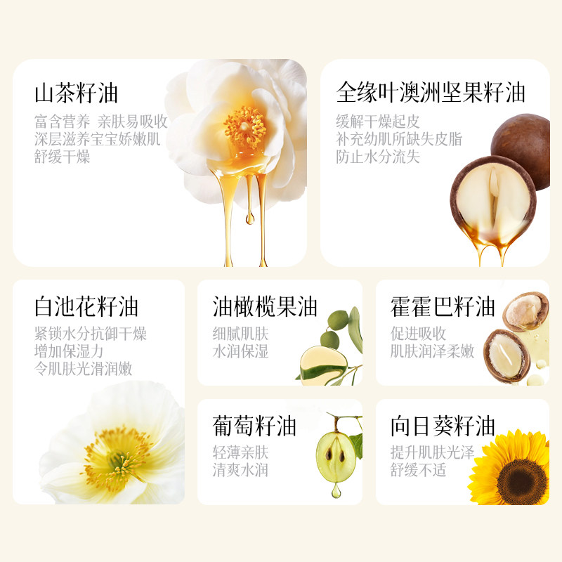 山茶花抚触油新生婴儿专用春秋季身体润肤油干燥保湿按摩油,淘宝优惠券,粉丝福利购,淘宝优惠卷