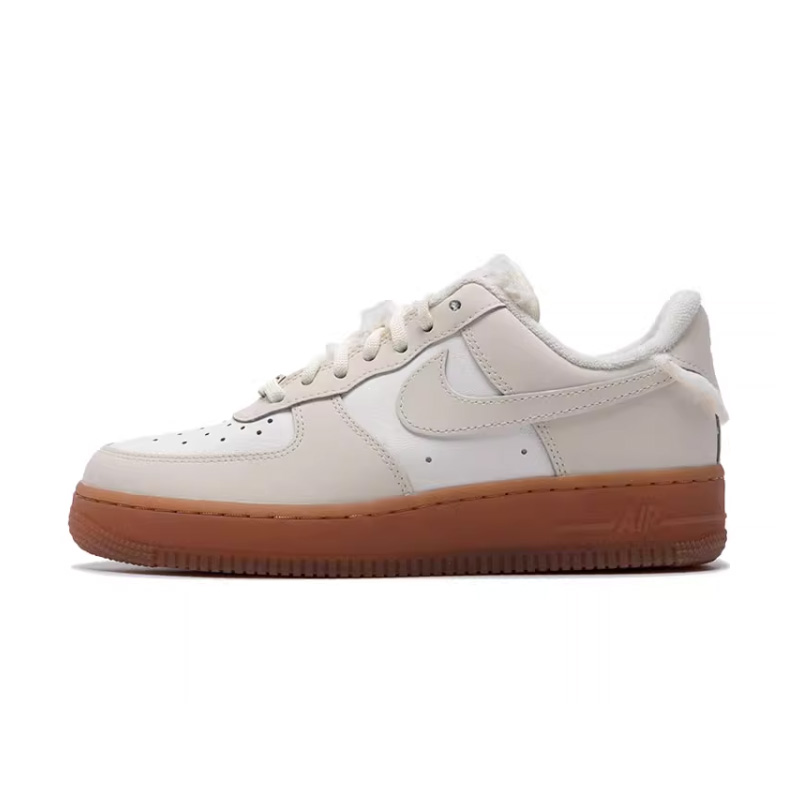 Nike/耐克Air Force1女子新款低帮米白生胶AF1空军一号FV3701-119 - 图3