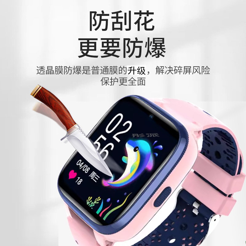 适用酷派C100手表膜儿童电话手表酷派C200保护膜c100屏幕膜酷派c1500手表膜1.69寸非钢化膜K3高清防刮 - 图0